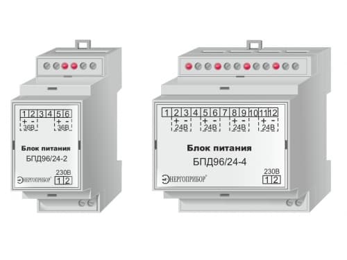 вид блока питания БПД96 - ТД Энергоприбор